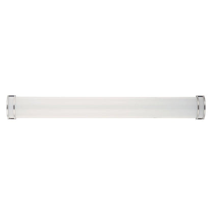 Maxim Lighting 55536WTSN Linear 1 Light 48 Inch Satin Nickel Bath Vanity Wall Light