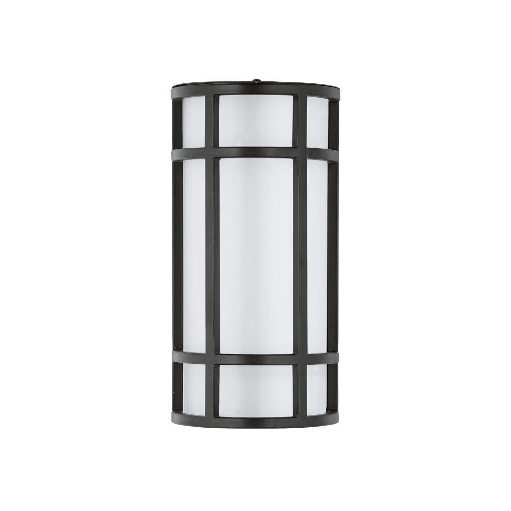 Maxim Lighting 55571WTBZ Moon Ray 1 Light 12 Inch Bronze Outdoor Wall Sconce