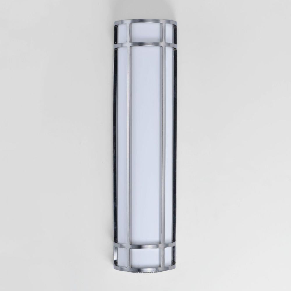 Maxim Lighting 55575WTSN Moon Ray Satin Nickel Outdoor Wall Sconce Front View