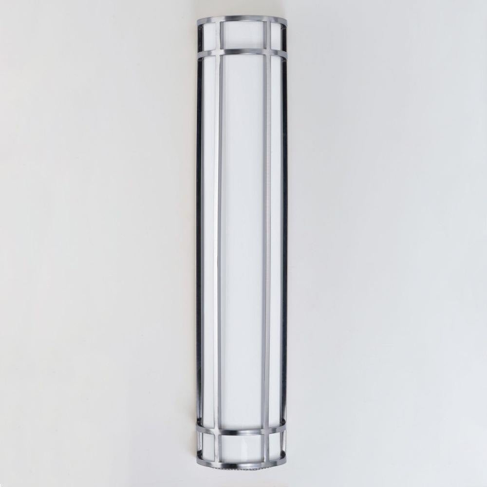 Maxim Lighting 55577WTSN Moon Ray Satin Nickel LED Outdoor Wall Sconce Front View