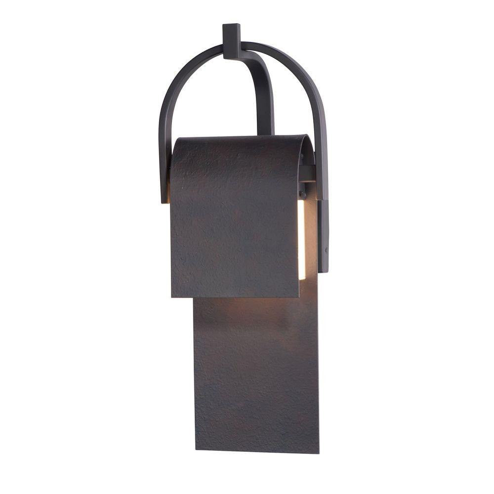 Maxim Lighting 55595RF Laredo 1 Light 19.5 inch Rustic Forged Outdoor Wall Light - White Background Product View