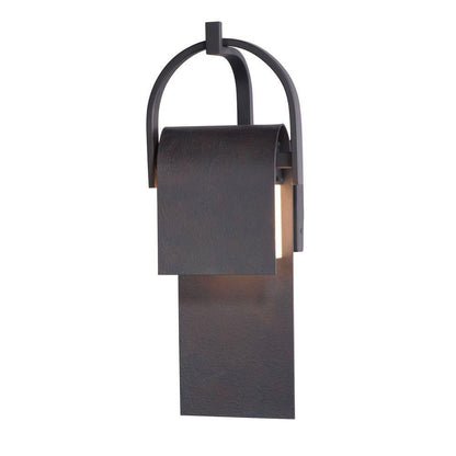 Maxim Lighting 55595RF Laredo 1 Light 19.5 inch Rustic Forged Outdoor Wall Light - White Background Product View