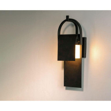 Maxim Lighting 55595RF Laredo Rustic Forged Outdoor Wall Light - Lifestyle Installation View