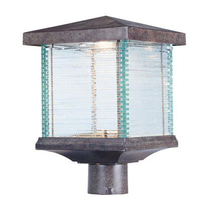 Maxim Lighting 55735CLET Triumph 1 Light 15 Inch Earth Tone Outdoor Pole/Post Mount