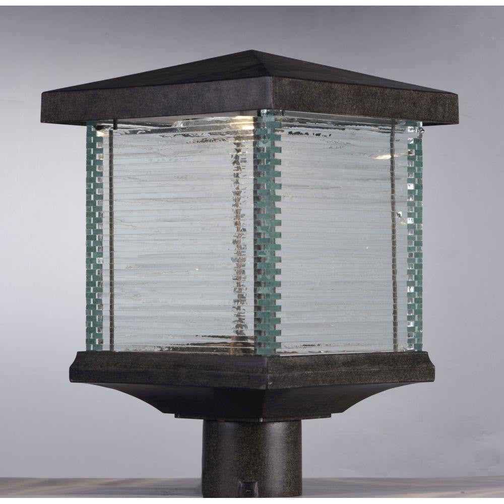 Maxim Lighting 55735CLET Triumph Outdoor Post Mount - Angled View
