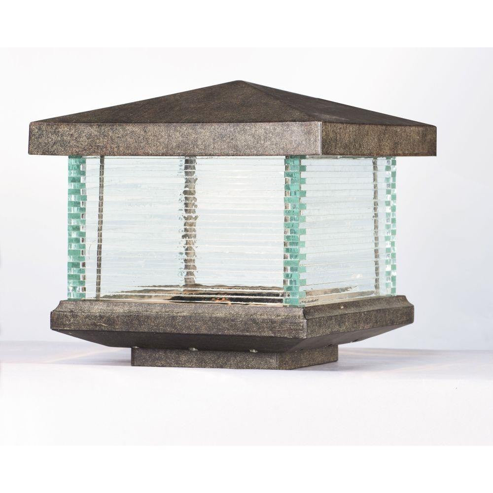 Maxim Lighting 55736CLET Triumph Outdoor Deck Lantern - Side Angle View