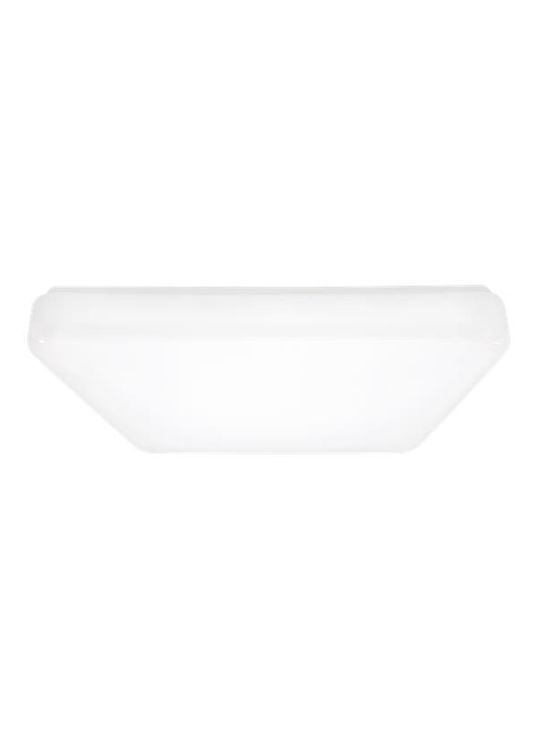 Generation Lighting 5576093S-15 Vitus white LED flush mount ceiling light