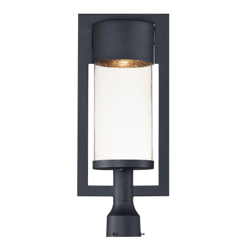 Maxim Lighting 55890BGBK Focus 1 Light 22.25 inch Black Outdoor Post Mount