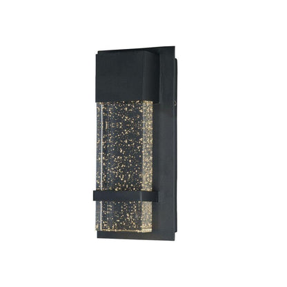 Maxim Lighting 55912BGBK Cascade 1 Light 14 inch Black Outdoor Wall Light
