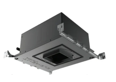 Visual Comfort Architectural E4PSL-L129404AN 4" Square Flangeless Adjustable New Construction Housing, Color Temperature 4000K, Wattage 12W, Beam Angle 40°, Housing Non-IC Airtight