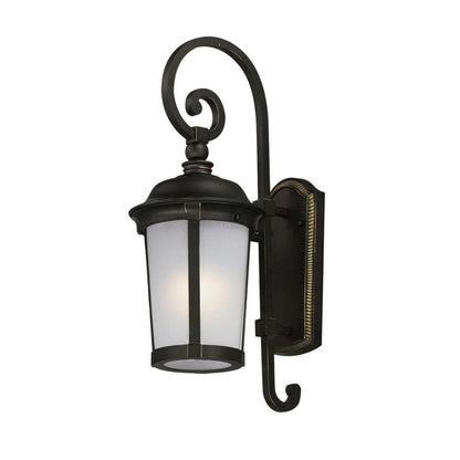 Maxim Lighting 56093FSBZ Dover 1 Light 19.5 Inch French Satin Bronze Outdoor Wall Lantern - Main View