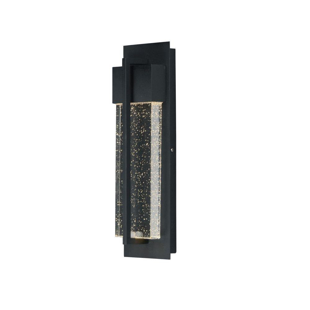 Maxim Lighting 56190BGBK Cascade Black LED Outdoor Wall Lantern