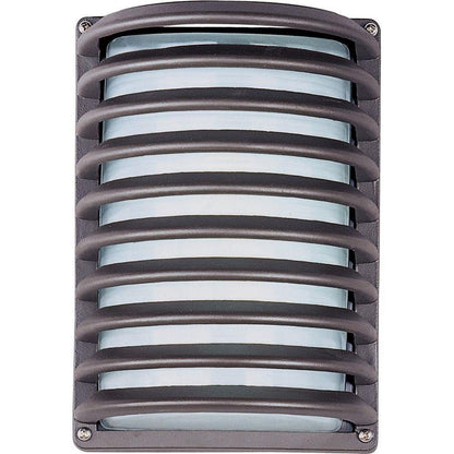 Maxim Lighting 56222WTABZ Zenith 1 Light 12 Inch Architectural Bronze Outdoor Wall Lantern