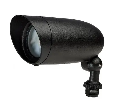 Nuvo 62-1199 LED Landscape Flood Light, Wattage 12W, Lumens 1248 lm, Voltage 120V, Color Temperature 3000K, Matte Black