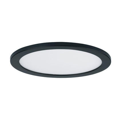 Maxim Lighting 58736WTBK Wafer 1 Light 15 inch Black LED Flush Mount Ceiling Light