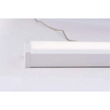 Maxim Lighting 57521WT Wrap White LED Flush Mount - Close-Up End Detail