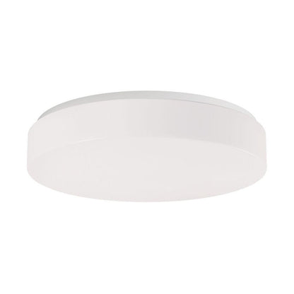 Maxim Lighting 57552WT Mint 1 Light 15 inch Polished White Flush Mount Ceiling Light