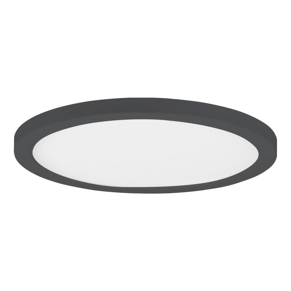 Maxim Lighting 57597WTBK Chip 1 Light 11.25 inch Black LED Round Flush Mount Ceiling Light