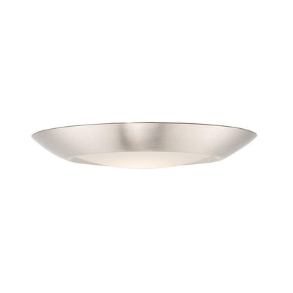 Maxim Lighting 57613WTSN Diverse 1 Light 7.5 inch Satin Nickel Flush Mount Ceiling Light