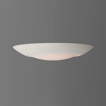 Maxim Lighting 57614WTWT Diverse 1 Light 7.5 inch White LED Flush Mount Ceiling Light - Side View