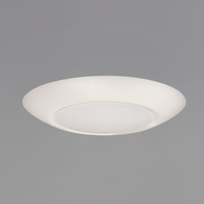 Maxim Lighting 57614WTWT Diverse 1 Light 7.5 inch White LED Flush Mount Ceiling Light - Angle View