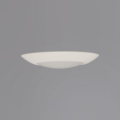 Maxim Lighting 57631WTWT Diverse 1 Light 6.25 inch White LED Flush Mount Ceiling Light - Side Profile View