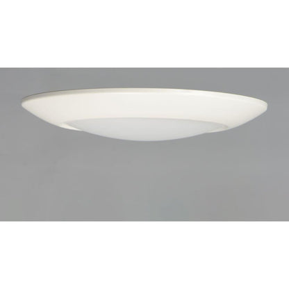 Maxim Lighting 57641WTWT Diverse White LED Flush Mount - top angle ceiling view