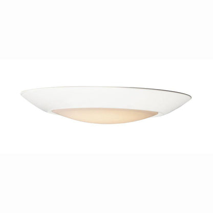 Maxim Lighting 57643WTWT Diverse 1 Light 7.5 inch White Flush Mount Ceiling Light