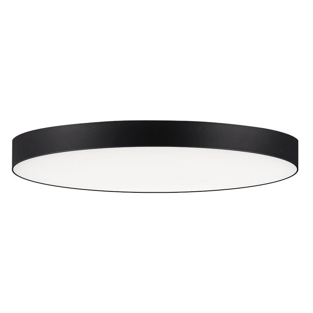 Maxim Lighting 57663WTSN Trim 1 Light 9 Inch Satin Nickel LED Flush Mount Ceiling Light