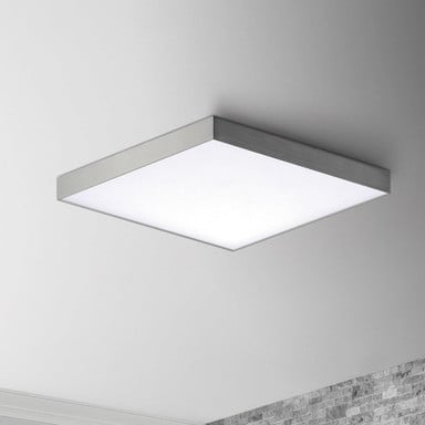 Maxim Lighting 57675WTWT Trim 1 Light 15 inch Satin Nickel Flush Mount Ceiling Light