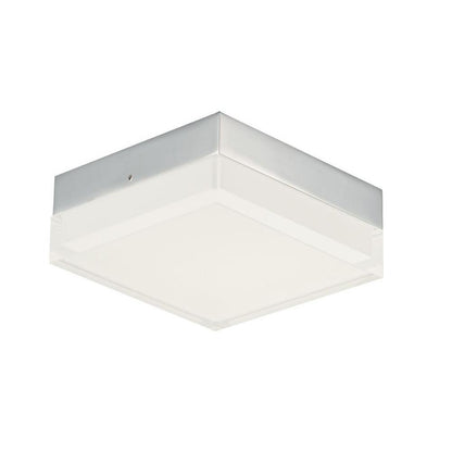 Maxim Lighting 57686CLFTPC Illuminaire II 1 Light 4.75 inch Polished Chrome LED Square Flush Mount Ceiling Light
