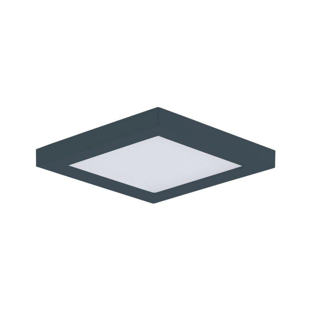 Maxim Lighting 57695WTBK Chip 1 Light 5 inch Black LED Square Flush Mount Ceiling Light - product view