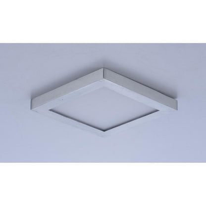 Maxim Lighting 57720WTWT Wafer White LED Flush Mount Ceiling Light - Installed on Ceiling