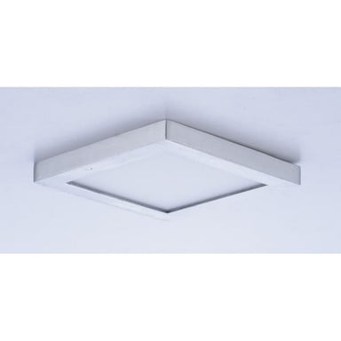 Maxim Lighting 57720WTSN Wafer Satin Nickel LED Flush Mount Ceiling Light Close Up
