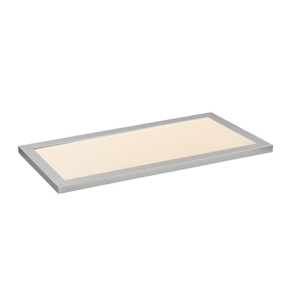 Maxim Lighting 57762WTAL Sky Panel Brushed Aluminum LED Flush Mount Ceiling Light - product view