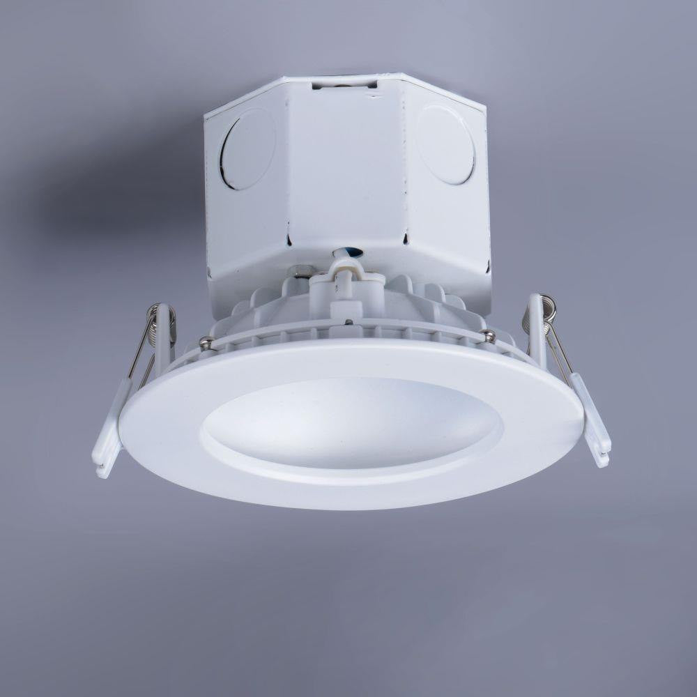 Maxim Lighting 57792WTWT White LED Recessed Downlight Retrofit Trim Kit - Front Angle View