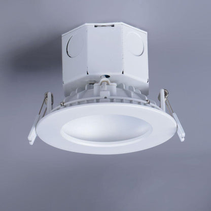 Maxim Lighting 57792WTWT White LED Recessed Downlight Retrofit Trim Kit - Front Angle View