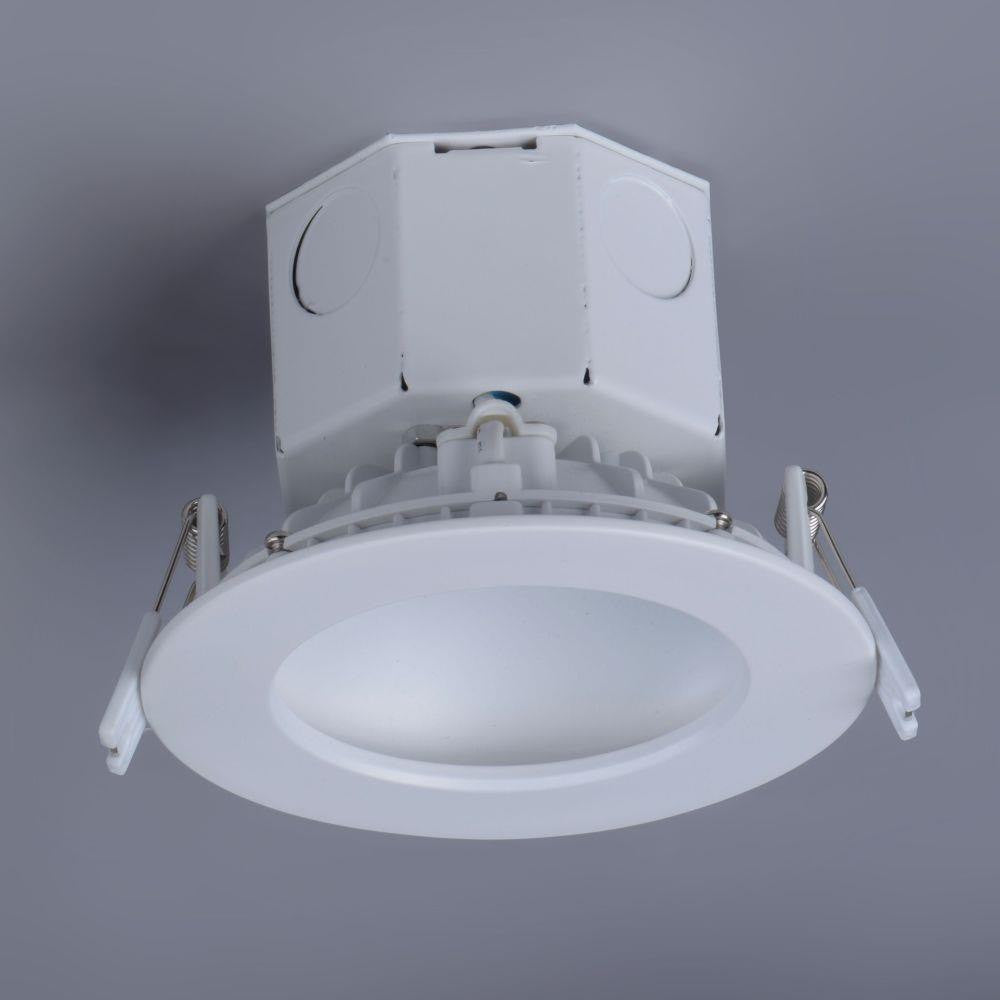 Maxim Lighting 57792WTWT White LED Recessed Downlight Retrofit Trim Kit - Side Angle View