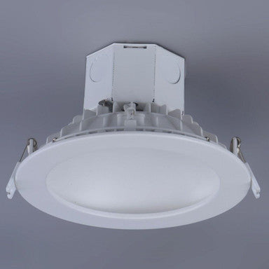 Maxim Lighting 57797WTWT Cove White LED Recessed Downlight - Installed Bottom View