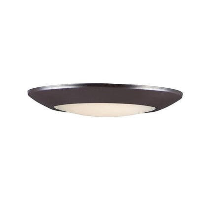 Maxim Lighting 57850WTBZ Diverse 1 Light 9.25 Inch Bronze Flush Mount Ceiling Light