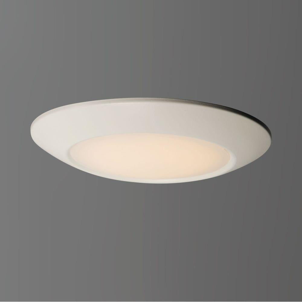 Maxim Lighting 57853WTWT Diverse 1 Light 9.25 inch White LED Flush Mount Ceiling Light - Angled View