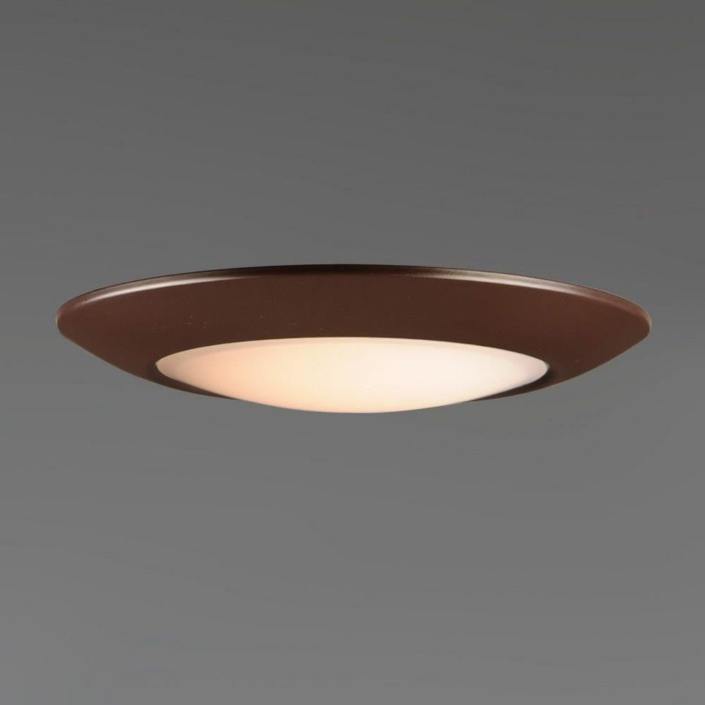 Maxim Lighting 57855WTSN Diverse LED Flush Mount Ceiling Light - Installed Ceiling View
