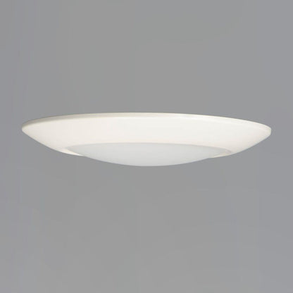 Maxim Lighting 57856WTWT Diverse White LED Flush Mount - Angle View Unlit