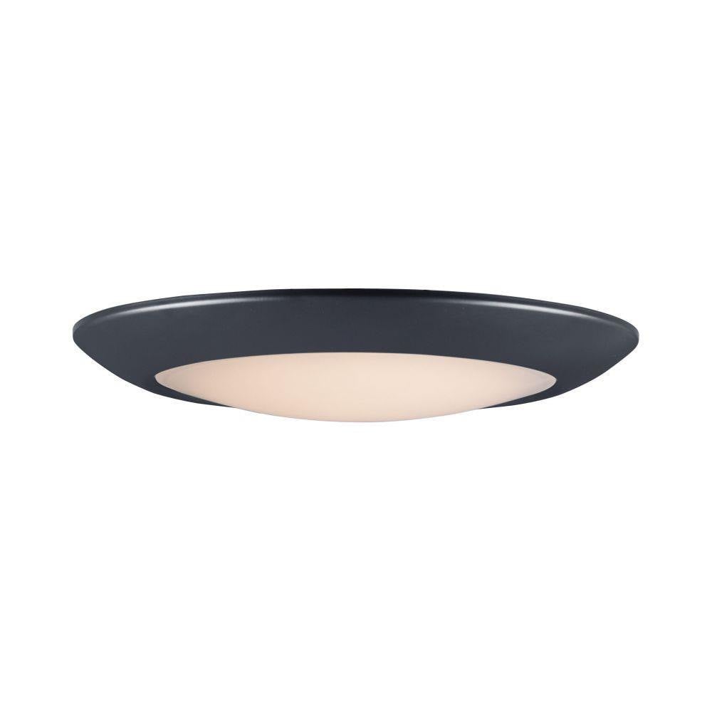 Maxim Lighting 57860WTBK Diverse 1 Light 13 inch Black LED Flush Mount Ceiling Light