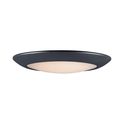 Maxim Lighting 57860WTBK Diverse 1 Light 13 inch Black LED Flush Mount Ceiling Light