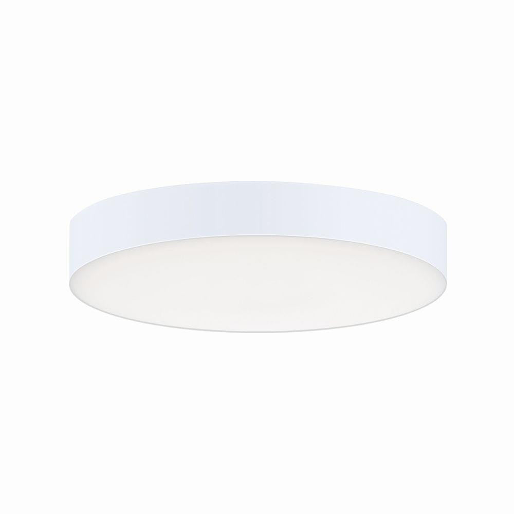 Maxim Lighting 57881WTWT Trim 1 Light White LED Flush Mount Ceiling Light