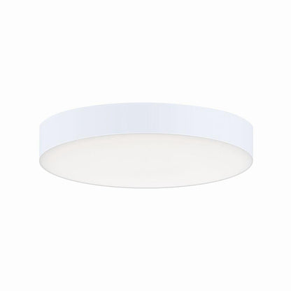 Maxim Lighting 57881WTWT Trim 1 Light White LED Flush Mount Ceiling Light