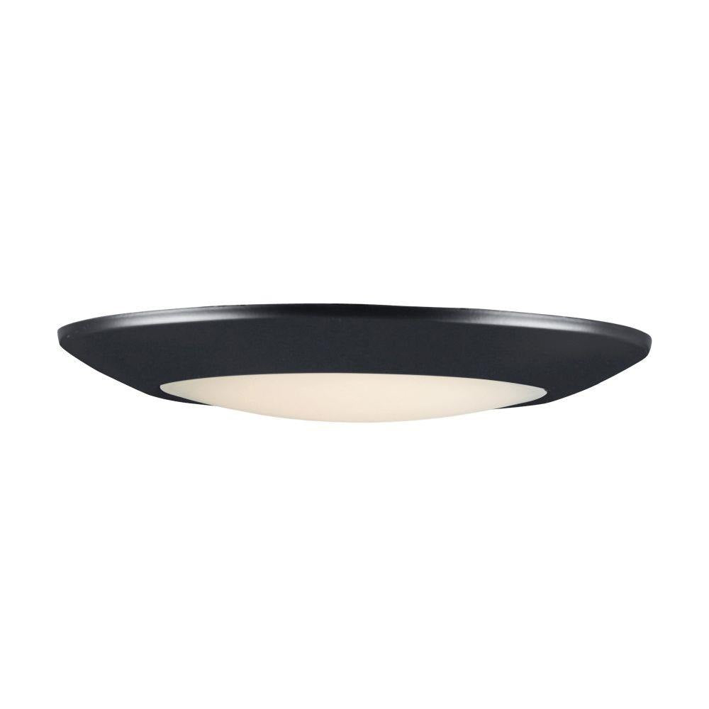 Maxim Lighting 57923WTBK Diverse 1 Light 11 inch Black LED Flush Mount Ceiling Light