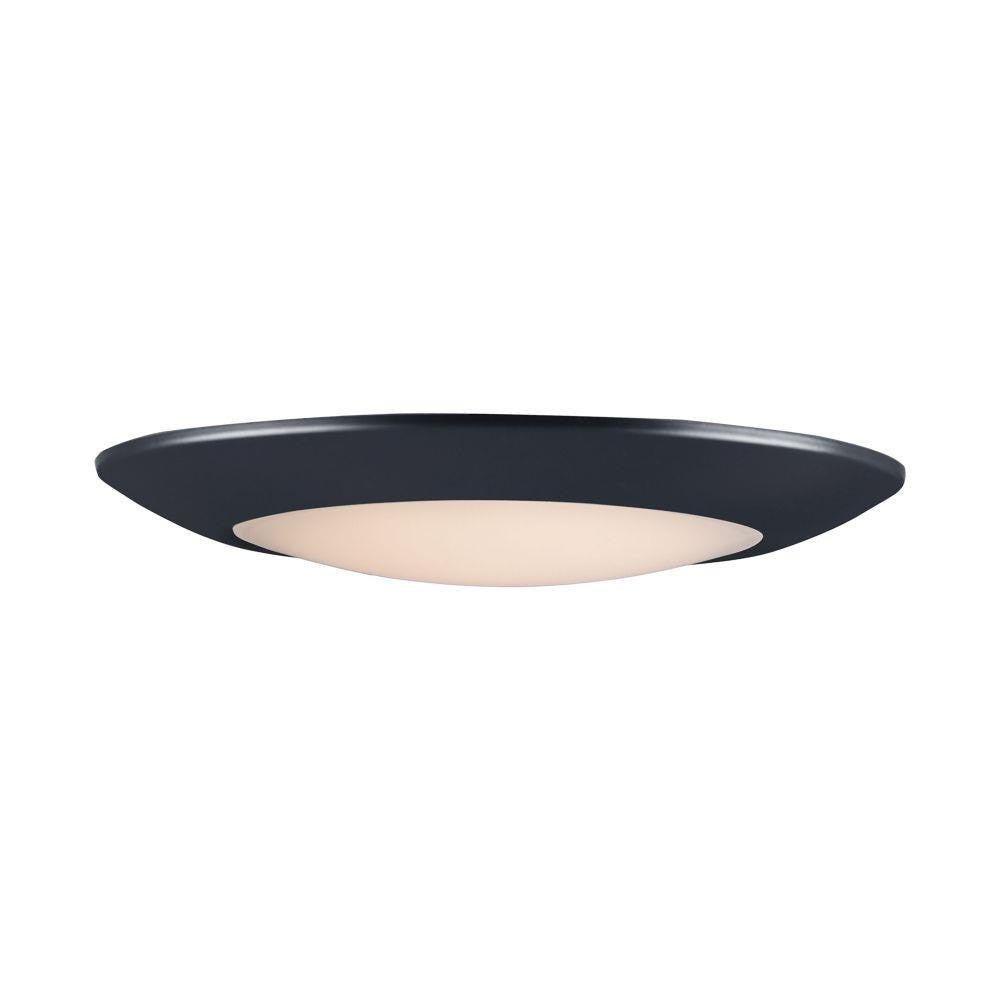 Maxim Lighting 57932WTBK Diverse 1 Light 11 inch Black LED Flush Mount Ceiling Light