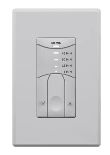 SensorWorx SWX-843-60M-GY-HE Interval Timer Switch - 5 / 15 / 30 / 45 / 60 Minute Increments, Humid Environment, Voltage 120-277V, Gray Finish
